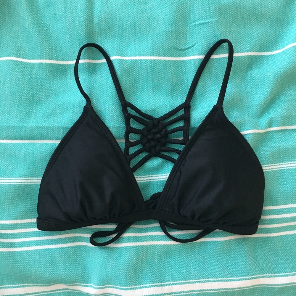 Black Xhileration bikini top